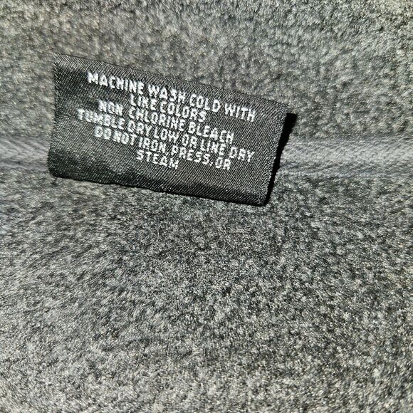 Avalanche Performance Black and Gray Fleece Sweater Pullover Size Large - Picture 5 of 6